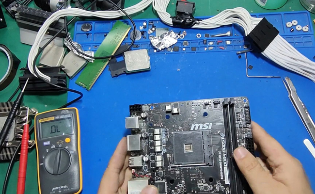 平凉华硕电脑主板维修